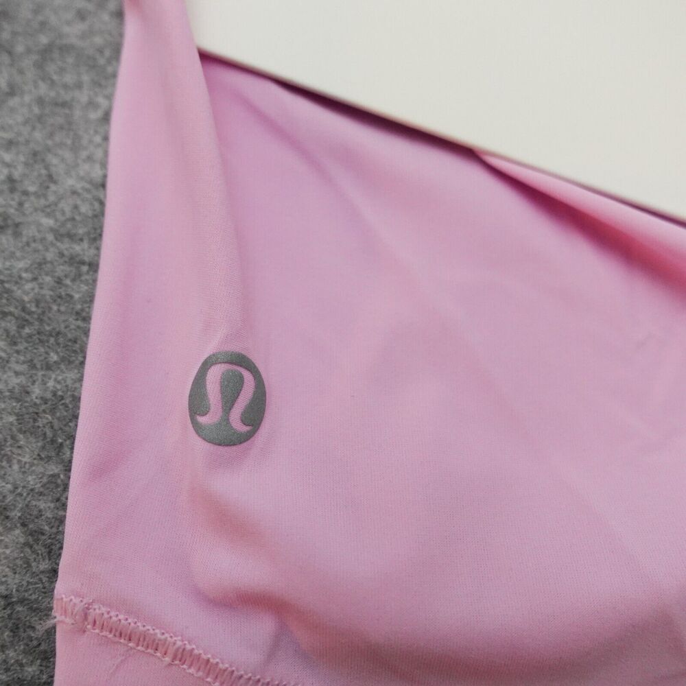 New Lululemon Size 0 Sculpt Short Sleeve Shirt Classic Fit VITP Vita Pink - Picture 3 of 7